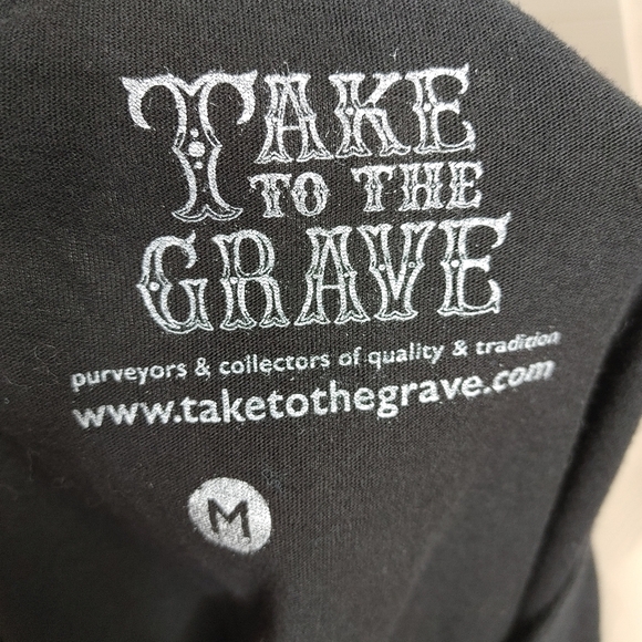 Take to the Grave skull tank size M - Picture 6 of 7